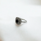 Bold Black Square Ring