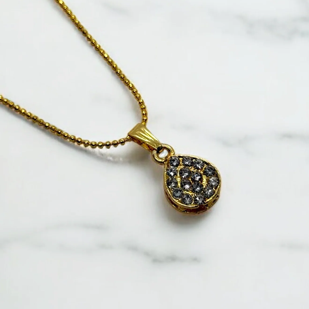 Shimmer Stone Charm Pendant
