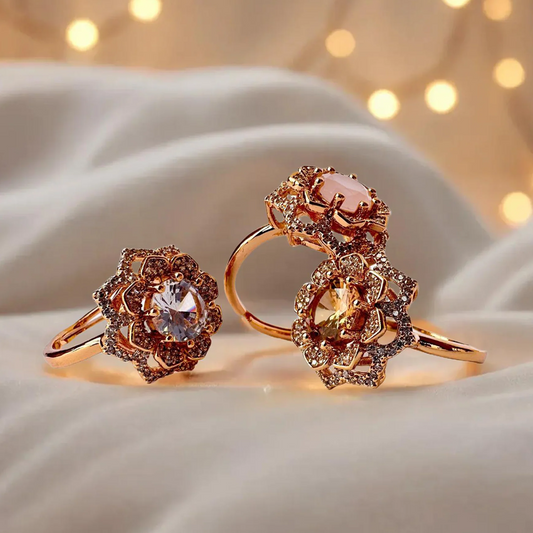 Rose Loop Ring