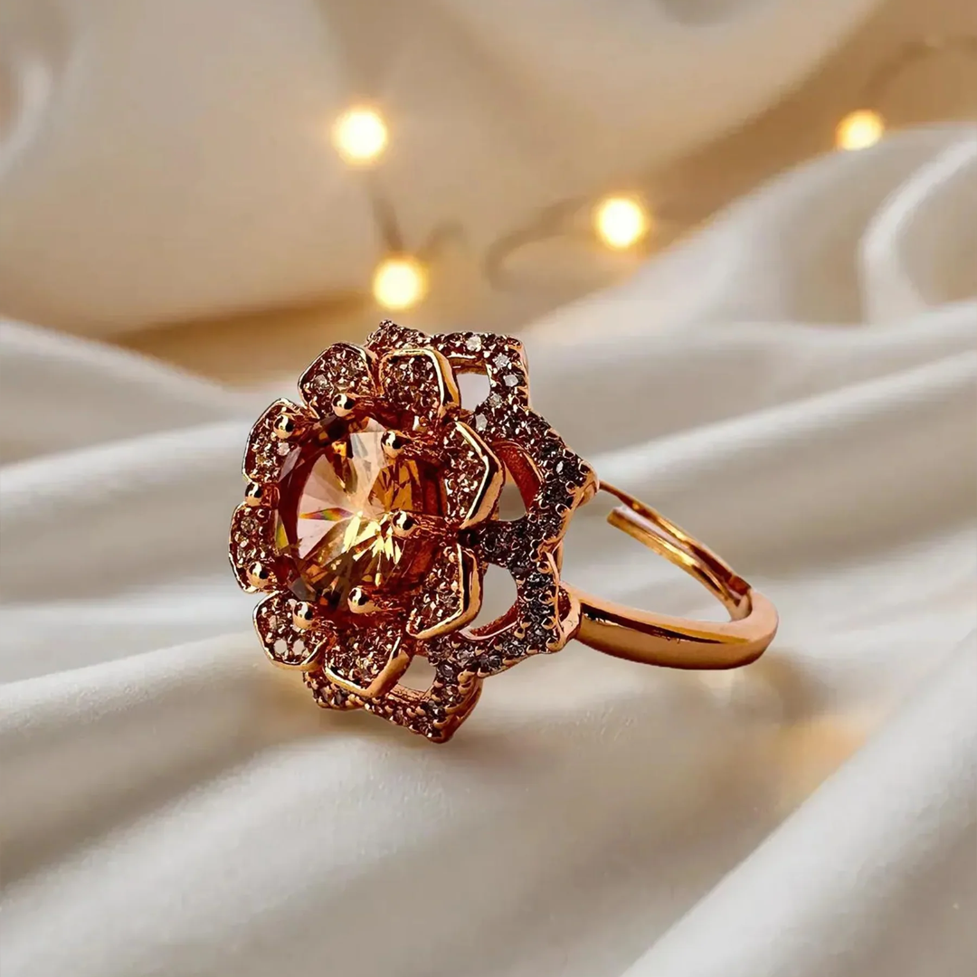 Rose Loop Ring