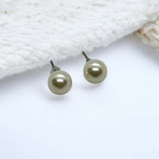 Pearl Stud Earrings