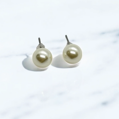 Pearl Stud Earrings