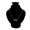 Smily Rectangle Necklace