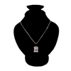 Dazzling White Silver Necklace