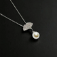 Leaf Pearl Necklace