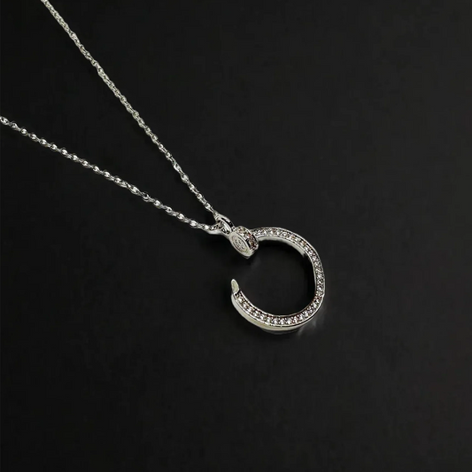 Crystal Nail Necklace