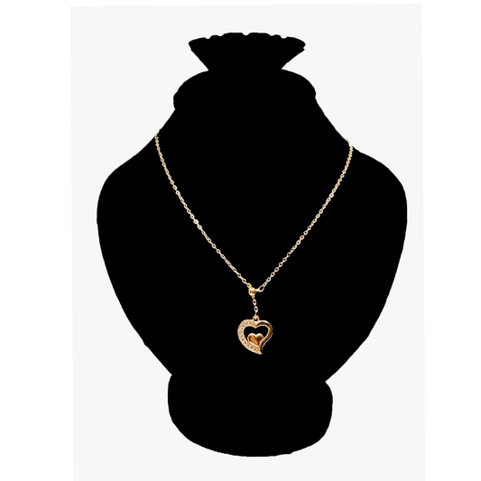 Double Heart Pendant