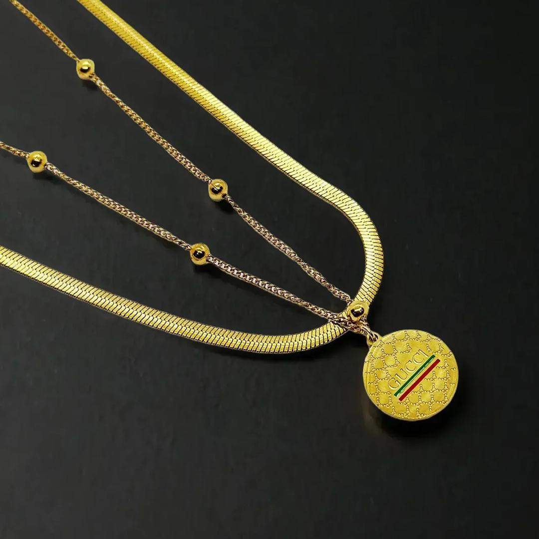2 Layer Round Necklace