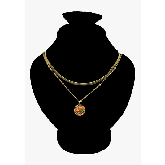 2 Layer Round Necklace