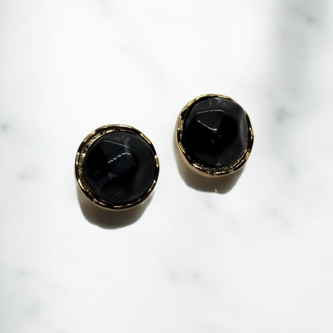 Marble Stone Earrings