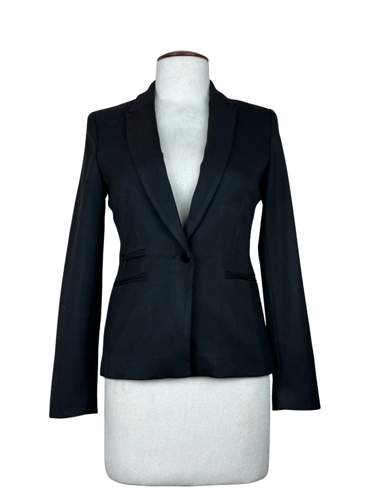 Secondhand Branded Women Bolero Coatt by Next, Black Polyester fabric, Premium Plus condition, for Womens - Online Thrift Shop Islamabad Pakistan