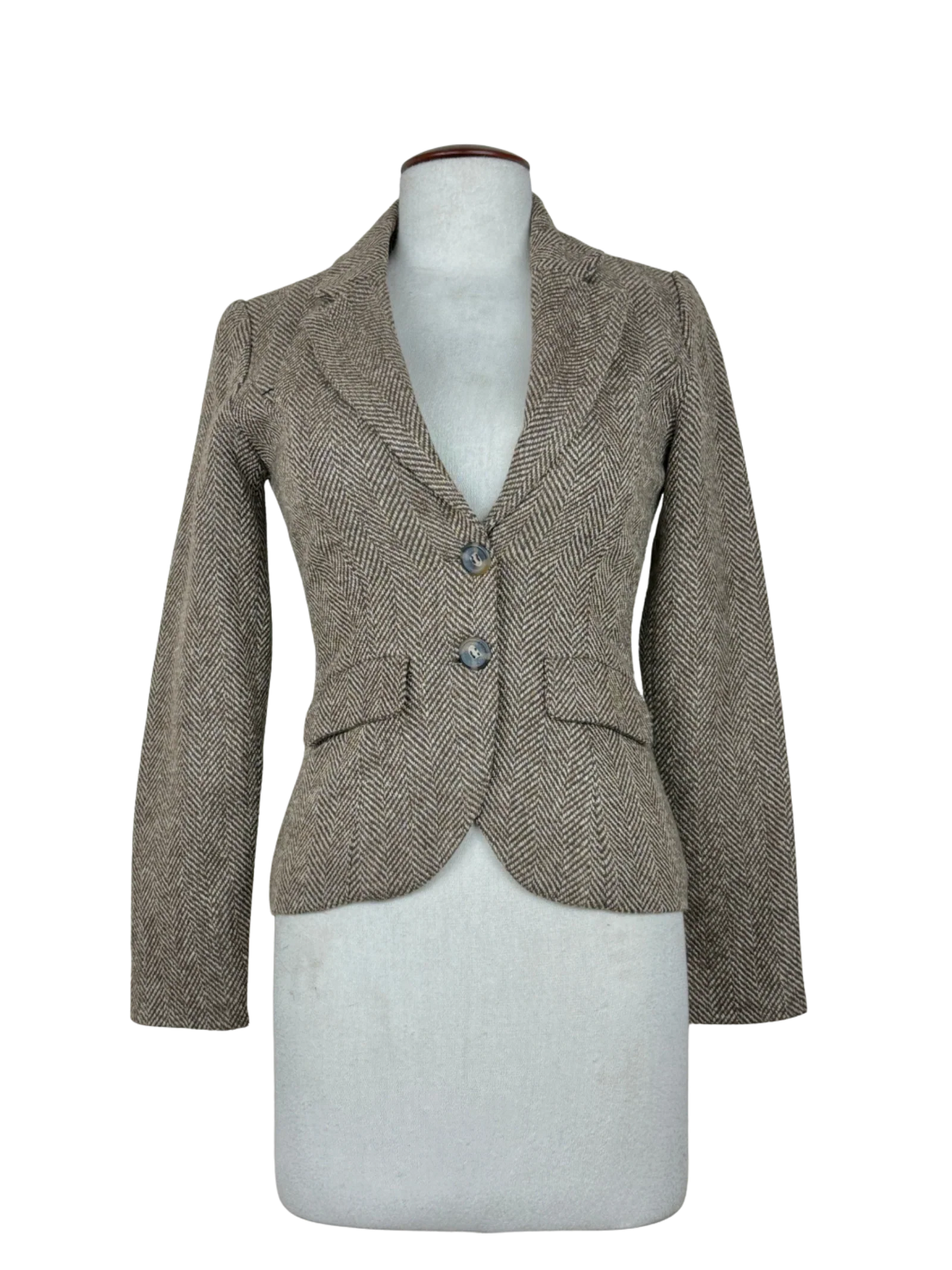 Preloved Premium Plus Women Bolero Coatt by Affair, Brown Polyester for Womens - OTS Thrift Shop Islamabad Pakistan