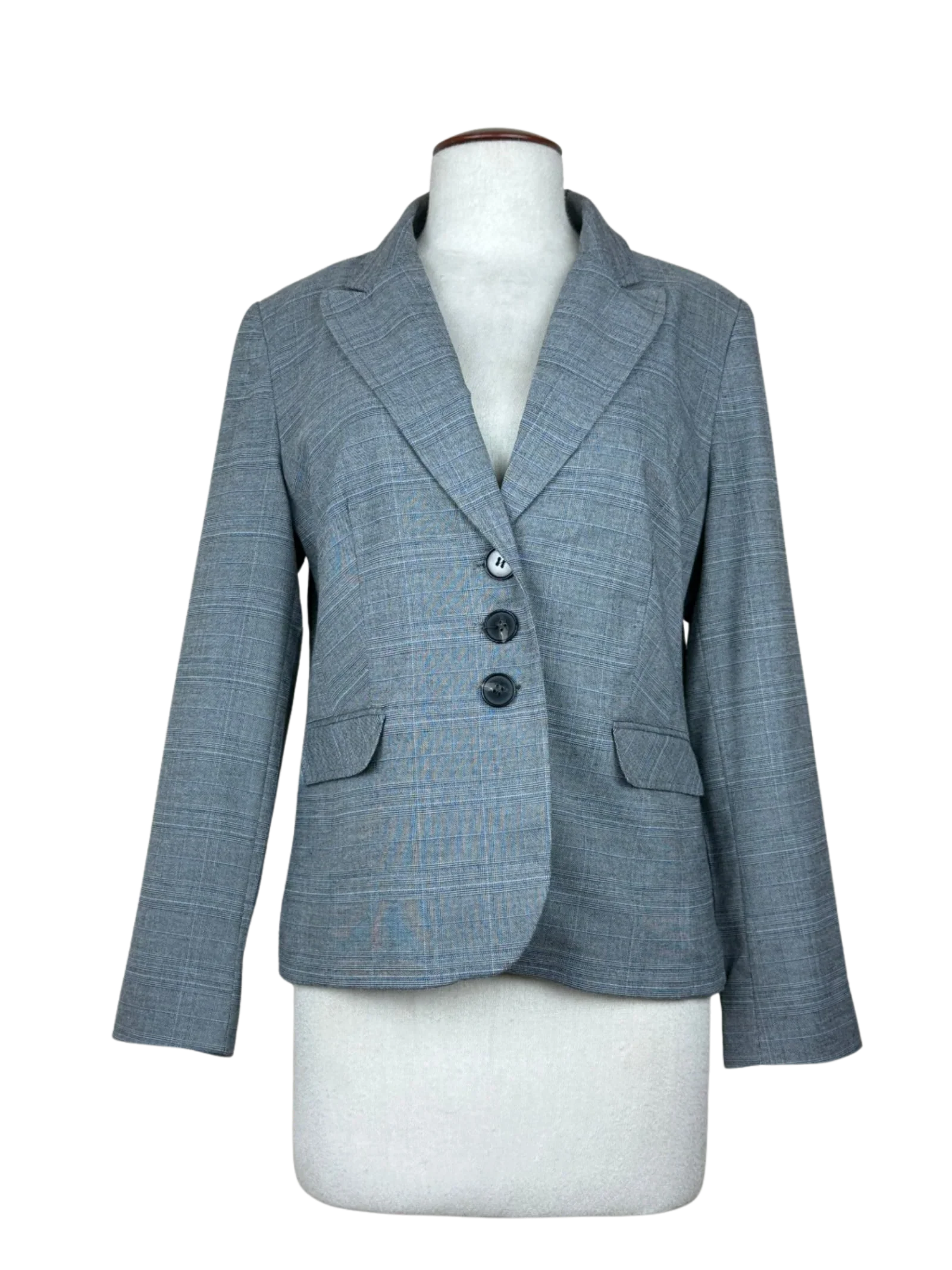 Preloved Premium Plus Women Bolero Coatt by Debenhams, Silver Polyester for Womens - OTS Thrift Shop Peshawar Pakistan