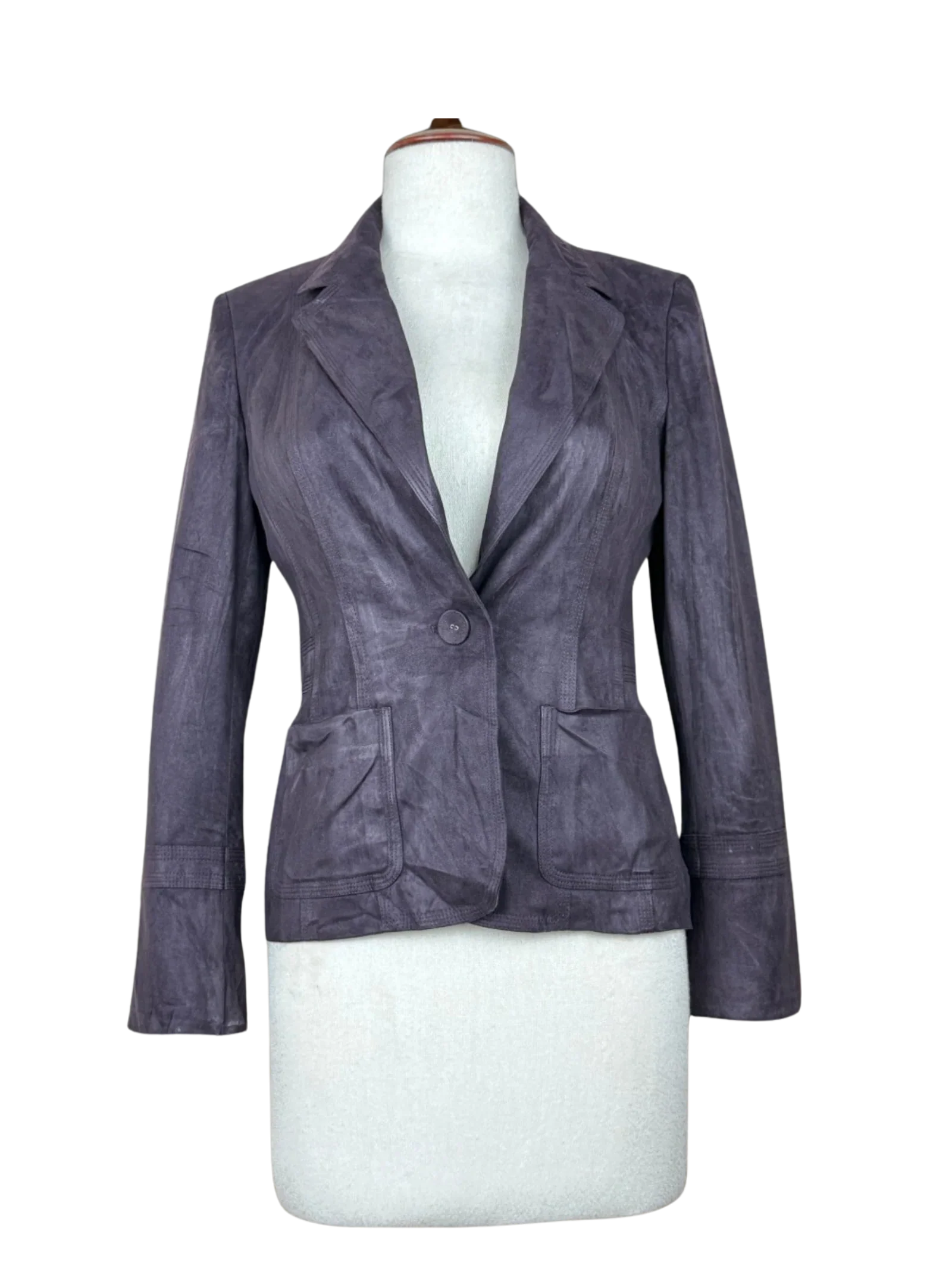 UK Imported secondhand Women Bolero Coatt - Next brand, Purple Polyester, Premium condition, for Womens - Online Thrift Store Peshawar Pakistan