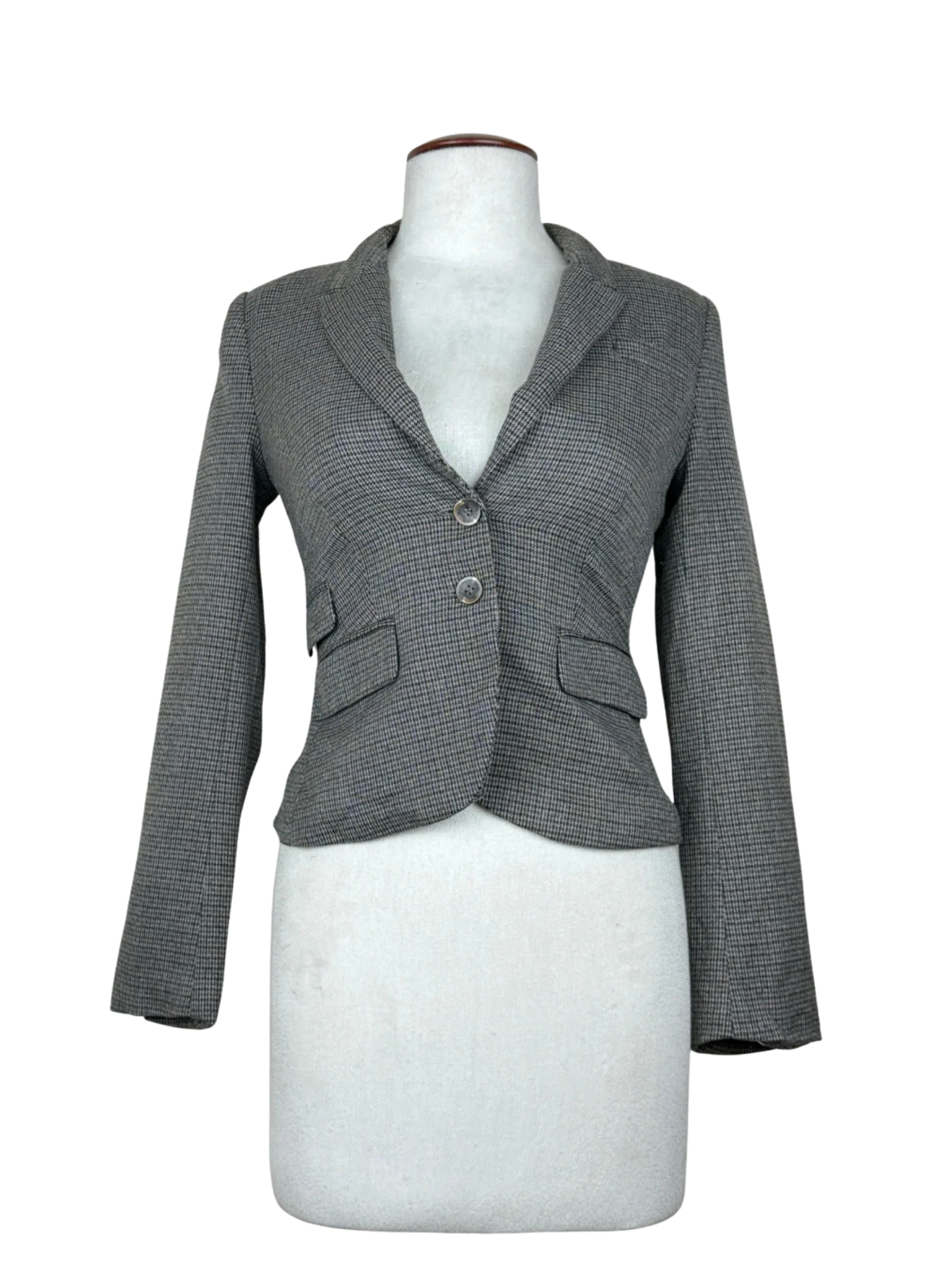 Shop Premium Plus Women Bolero Coatt by H&M | Preloved Branded Clothes | Salmon Polyester | Womens | OTS Thrift Store Karachi Pakistan