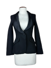 Premium Plus Condition Women Bolero Coatt | Preloved Jaeger London | Black Viscose | Thrift Shop for Womens Peshawar Pakistan | OTS