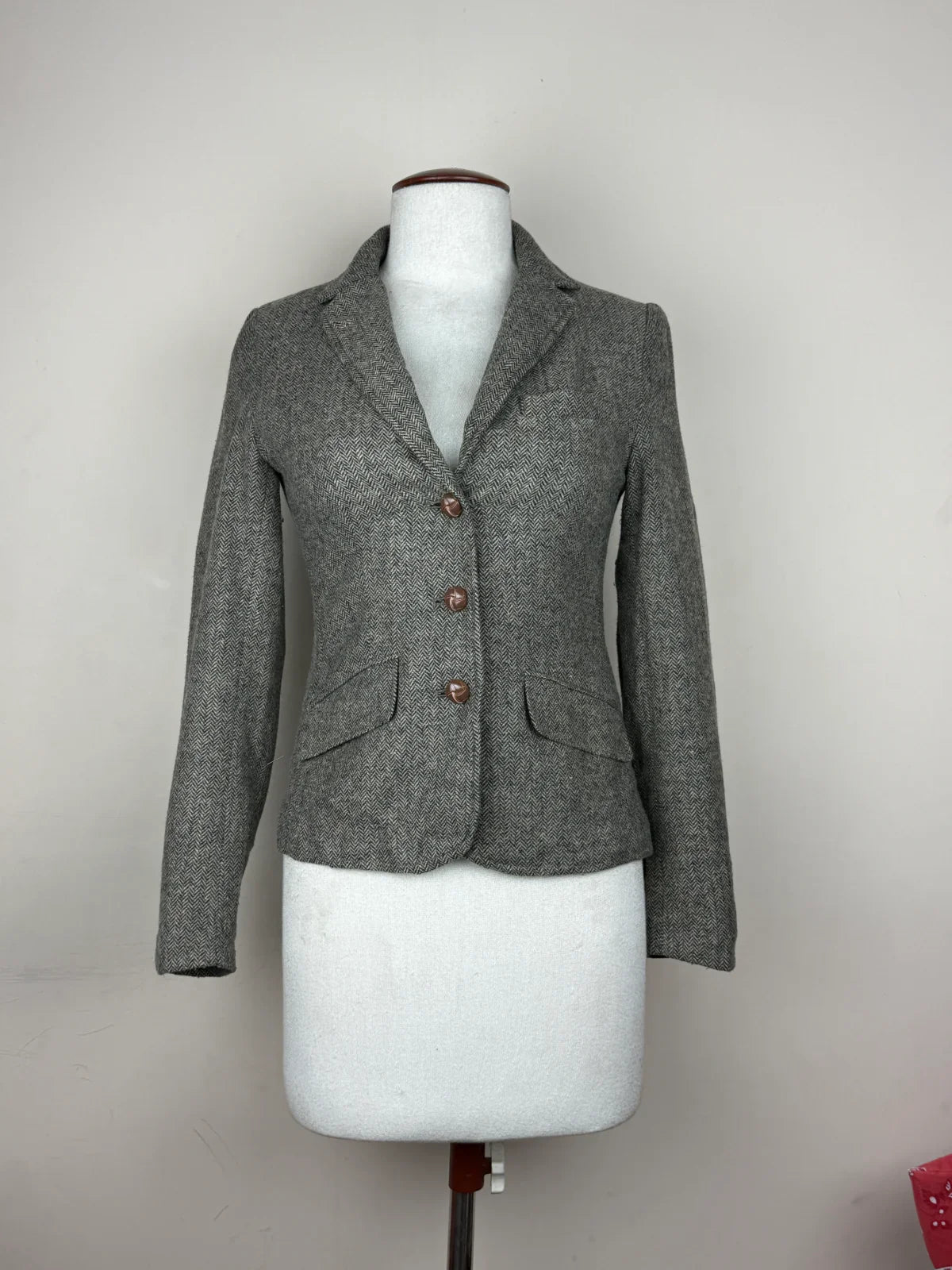 UK Imported secondhand Women Bolero Coat - H&M brand, Black Gold Polyester, Premium Plus condition, for Womens - Online Thrift Store Peshawar Pakistan