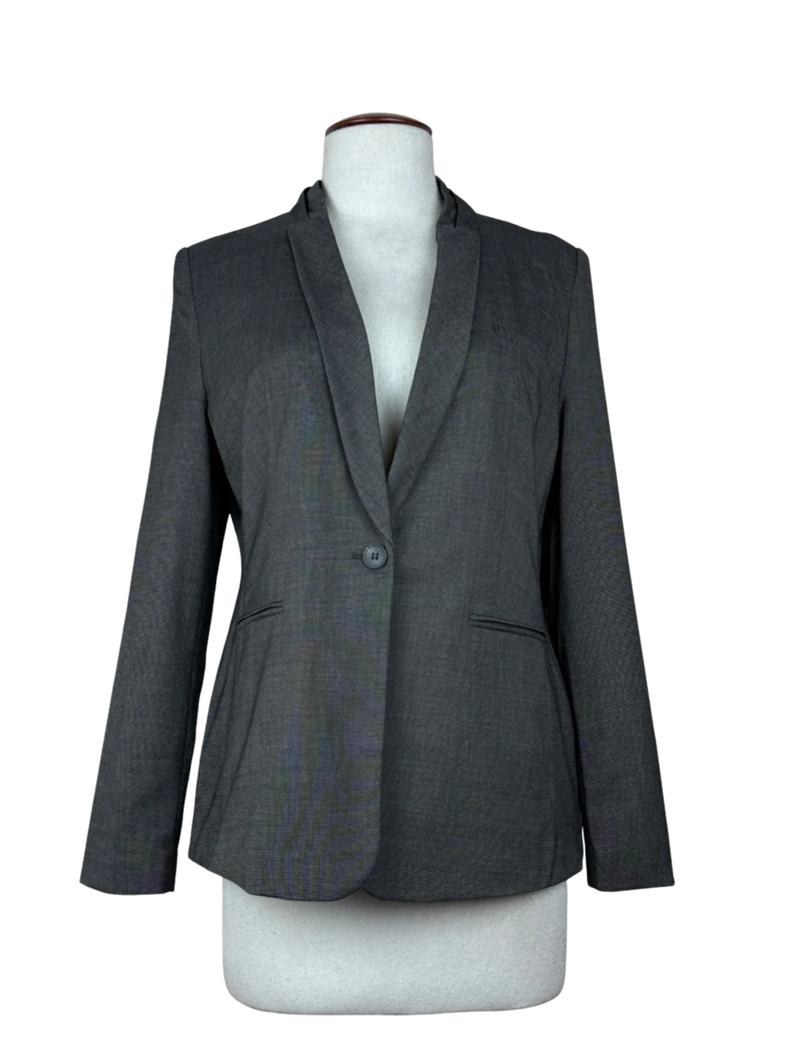 Preloved Premium Women Bolero Coatt by Next, Grey Polyester for Womens - OTS Thrift Shop Islamabad Pakistan