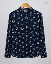 Premium Condition Button Down Shirt | Preloved OASIS | Navy Blue Cotton | Thrift Shop for Womens Islamabad Pakistan | OTS