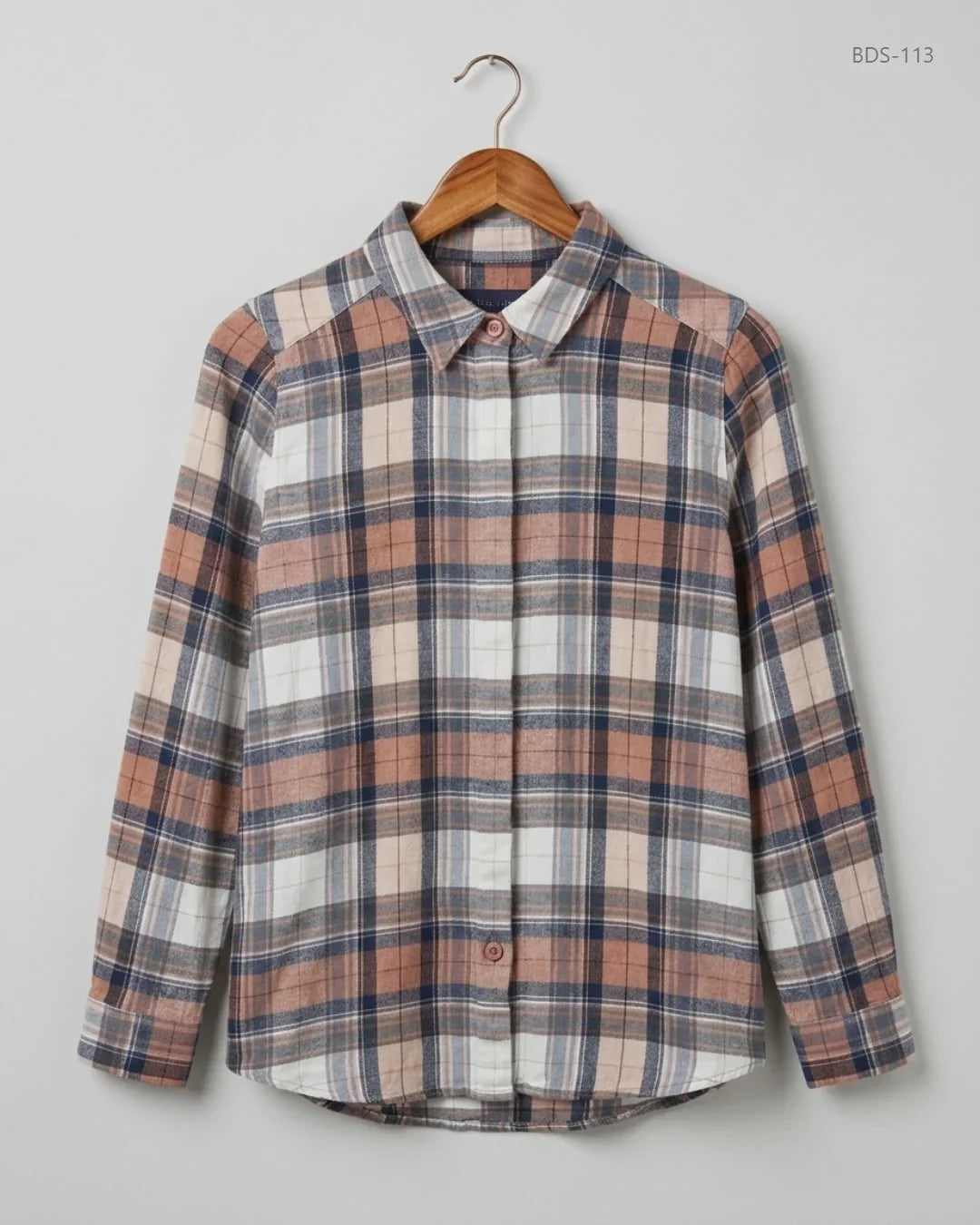 Preloved Premium Button Down Shirt by Marks & Spencer, Multi viscose for Womens - OTS Thrift Shop Peshawar Pakistan