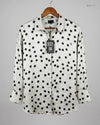 Preloved Premium Button Down Shirt by NEEL, OffWhite Polyester for Womens - OTS Thrift Shop Peshawar Pakistan