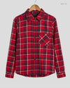 Preloved Premium Button Down Shirt by New Look, Red Cotton for Womens - OTS Thrift Shop Islamabad Pakistan
