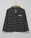Preloved Excellent Button Down Shirt by belle vere, Black VISCOSE for Womens - OTS Thrift Shop Peshawar Pakistan