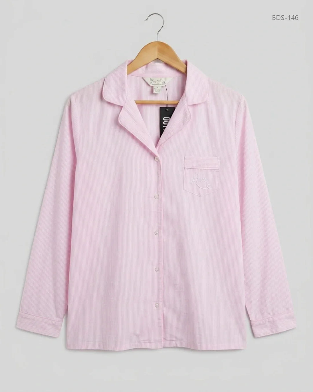 Button Down Shirt | LOVE TO LOUNGE | Preloved Branded | Pink Cotton | Premium | OTS Thrift Store Islamabad Pakistan