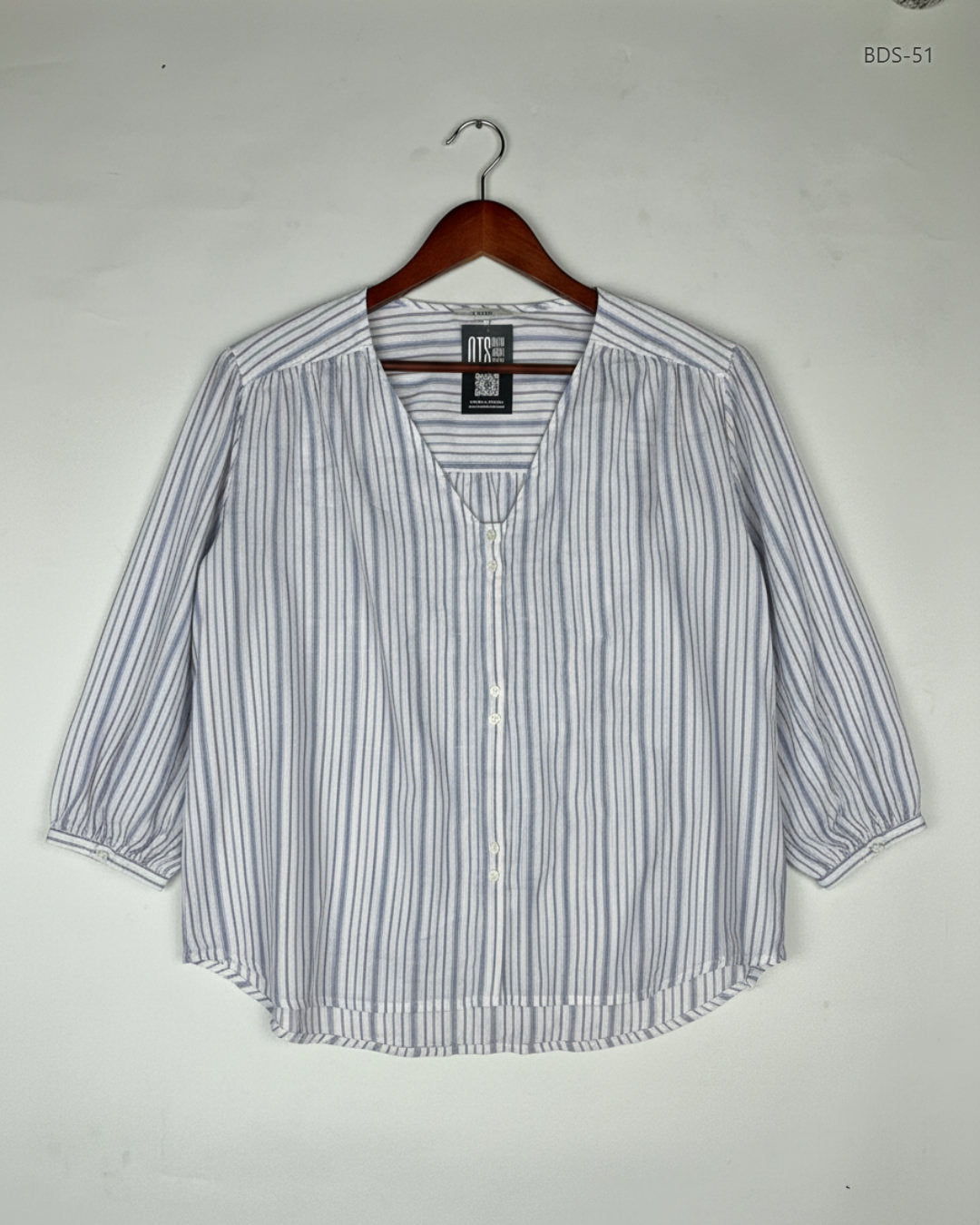 Premium Condition Button Down Shirt | Preloved Next | Multi Cotton | Thrift Shop for Women Peshawar Pakistan | OTS