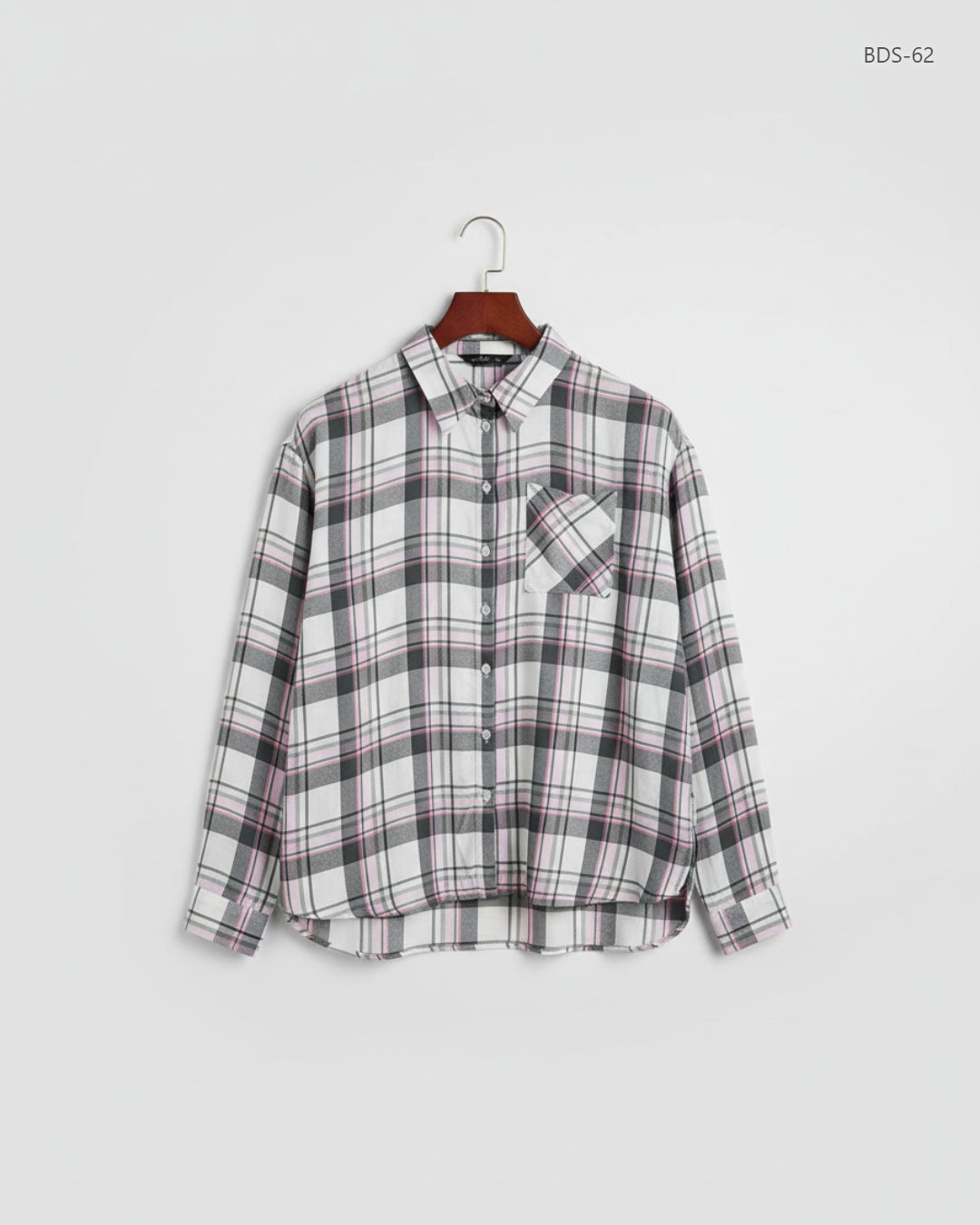 Shop Premium Button Down Shirt by F&F | Preloved Branded Clothes | Multi Cotton | Women | OTS Thrift Store Lahore Pakistan