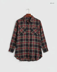 Shop Premium Button Down Shirt by New Look | Preloved Branded Clothes | Multi Cotton | Women | OTS Thrift Store Islamabad Pakistan