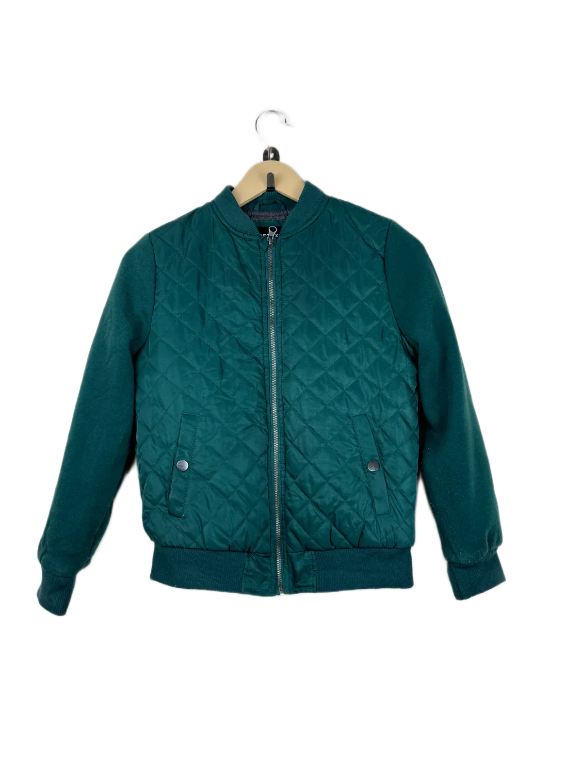 Winter Boys Jackets | North Zone | Preloved Branded | Green Polyester | Premium Plus | OTS Thrift Store Lahore Pakistan