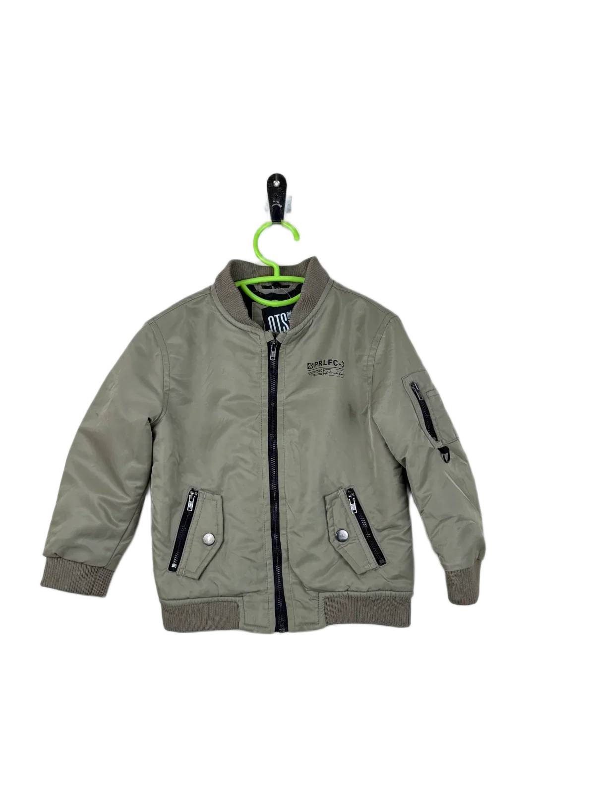 Preloved Premium Plus Winter Boys Jackets by River Island, Khaki Polyester for Boys - OTS Thrift Shop Karachi Pakistan