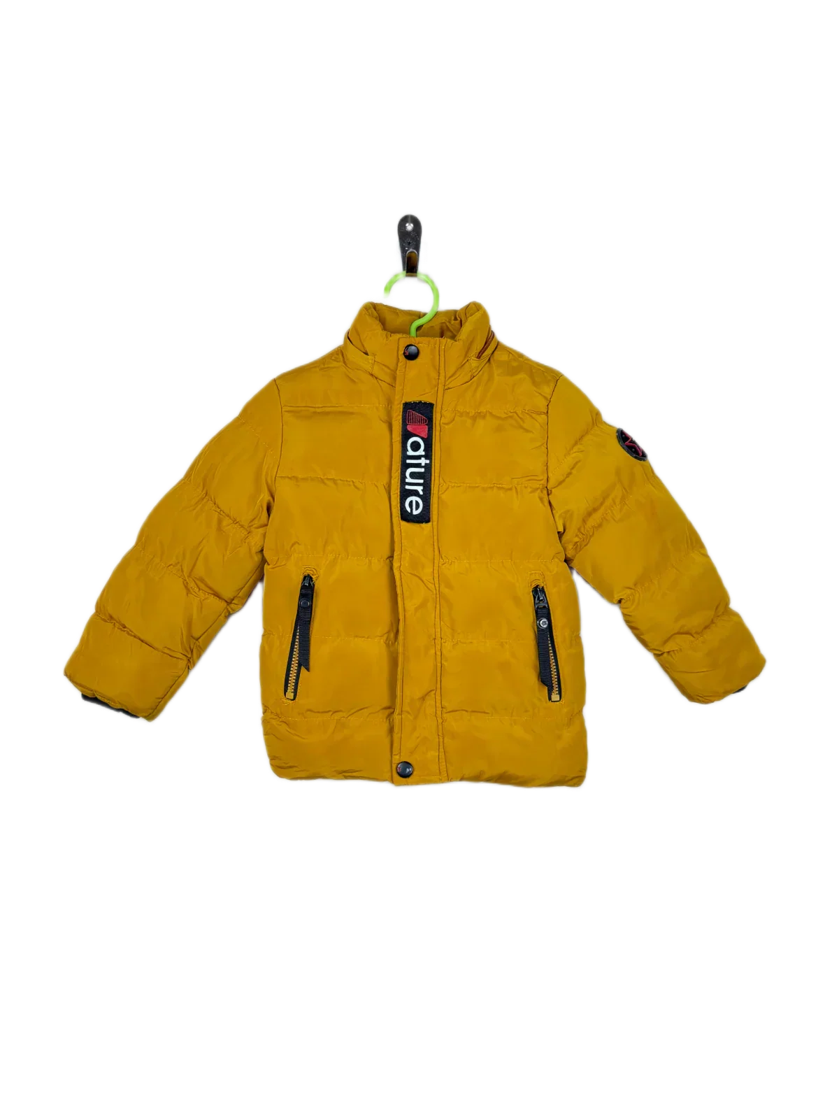 Preloved Premium Plus Winter Boys Jackets by Nature Sports, Mustered Polyester for Boys - OTS Thrift Shop Karachi Pakistan