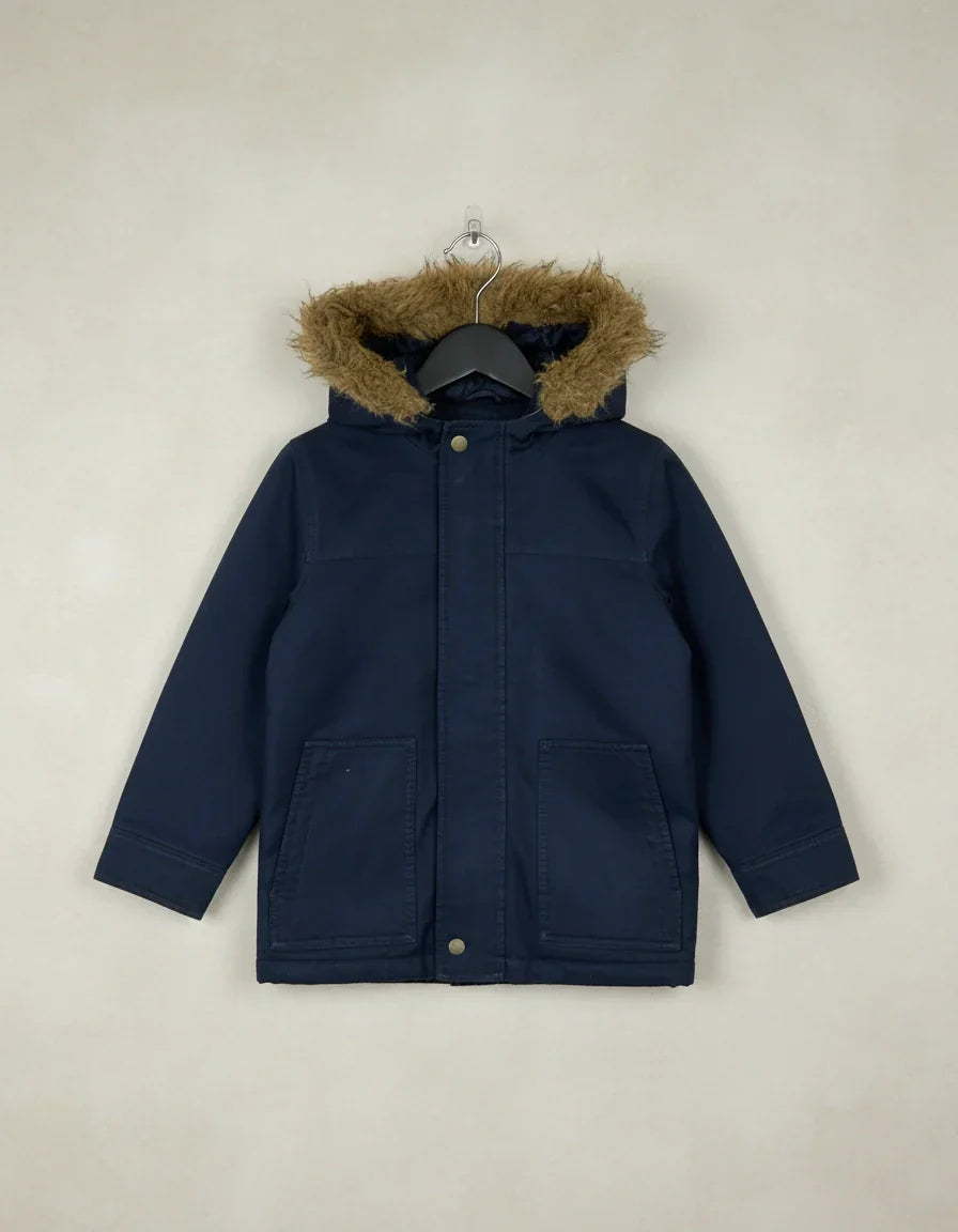 Shop Excellent Winter Boys Jackets by GAP | Preloved Branded Clothes | DarkBlue Polyester | Boys | OTS Thrift Store Karachi Pakistan
