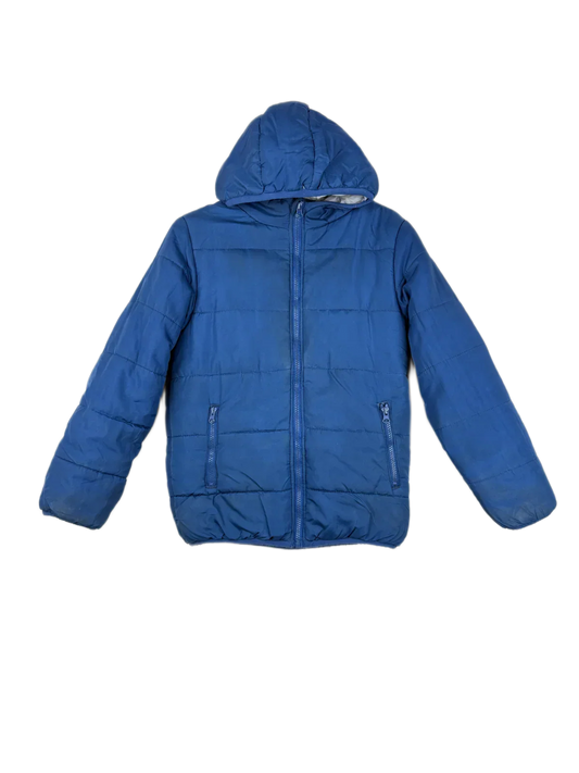UK Imported secondhand Winter Boys Jackets - Unknown brand, Blue Polyester, Premium condition, for Boys - Online Thrift Store Islamabad Pakistan