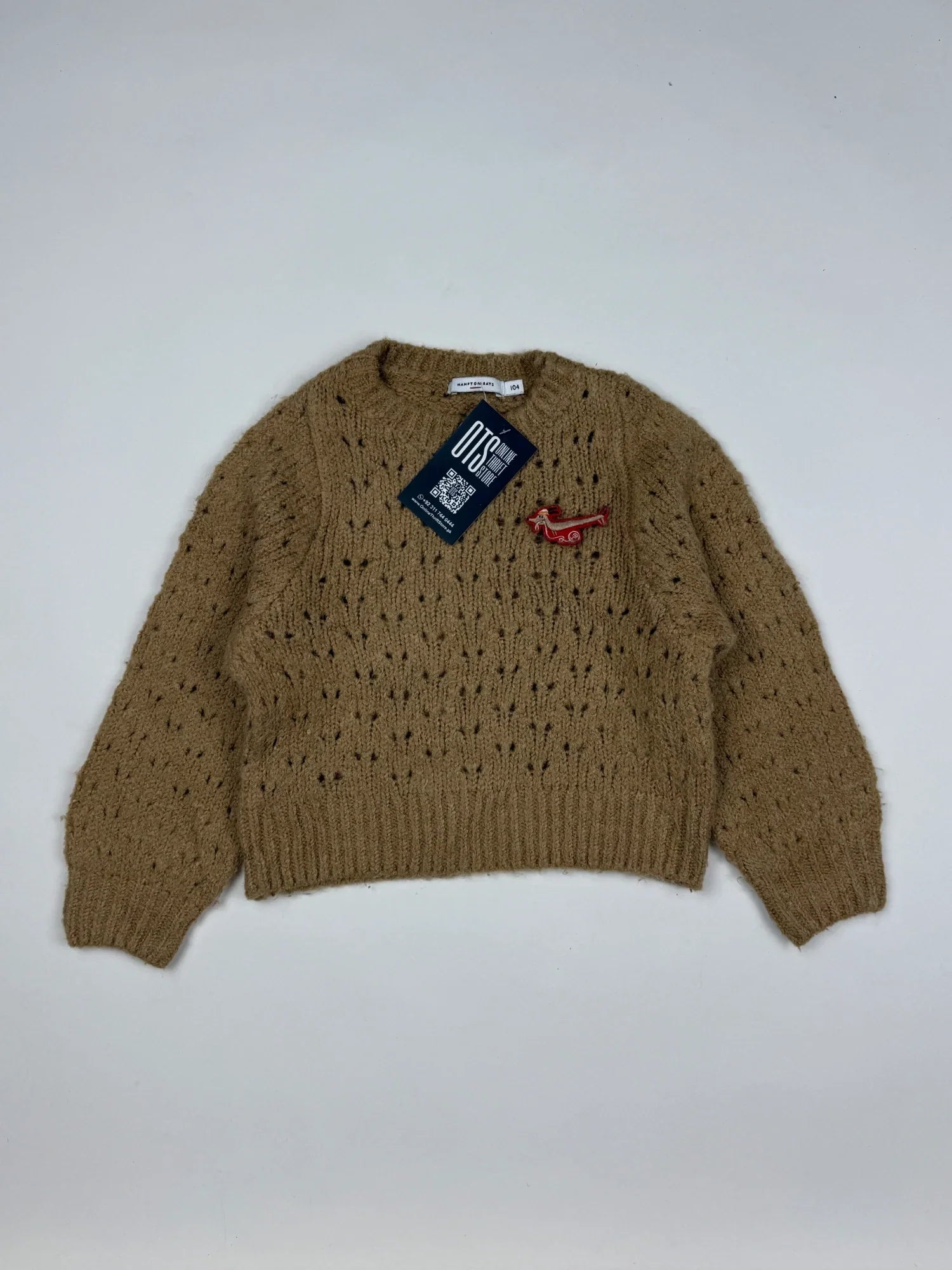Excellent Condition Boys Sweaters | Preloved HamPton Bays | Camel Wool | Thrift Shop for Boys Peshawar Pakistan | OTS