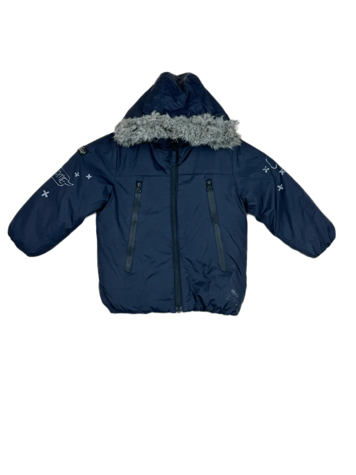 Excellent Condition Girls Jackets | Preloved NEXT | Blue Polyester | Thrift Shop for Girls Islamabad Pakistan | OTS