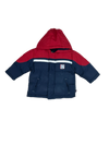 Secondhand Branded Girls Jackets by EXPLORER, Red and Blue Polyester fabric, Excellent condition, for Girls - Online Thrift Shop Islamabad Pakistan