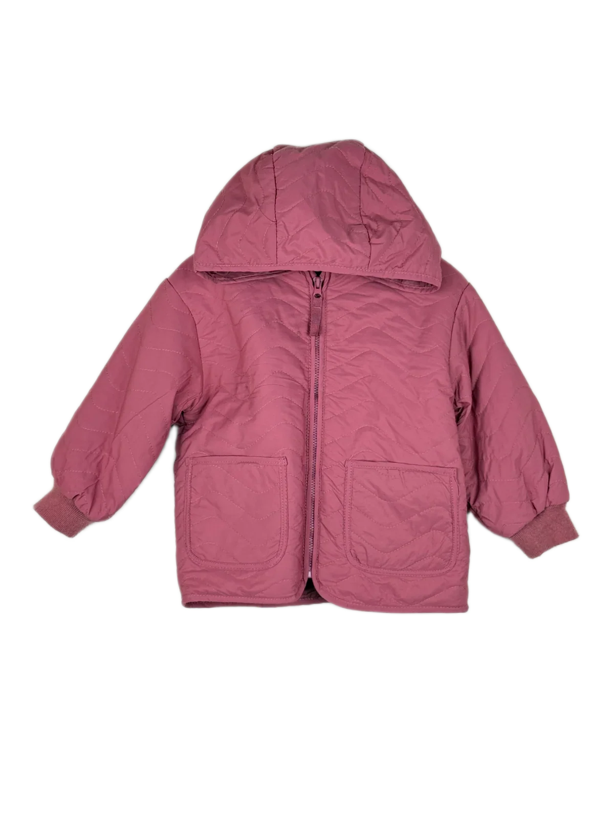 Secondhand Branded Girls Jackets by Fox & Bunny, Pink Polyester fabric, Premium condition, for Girls - Online Thrift Shop Karachi Pakistan