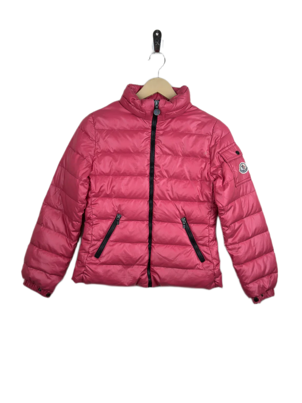 UK Imported secondhand Girls Jackets - Moncler brand, Pink Polyester, Excellent condition, for Girls - Online Thrift Store Lahore Pakistan