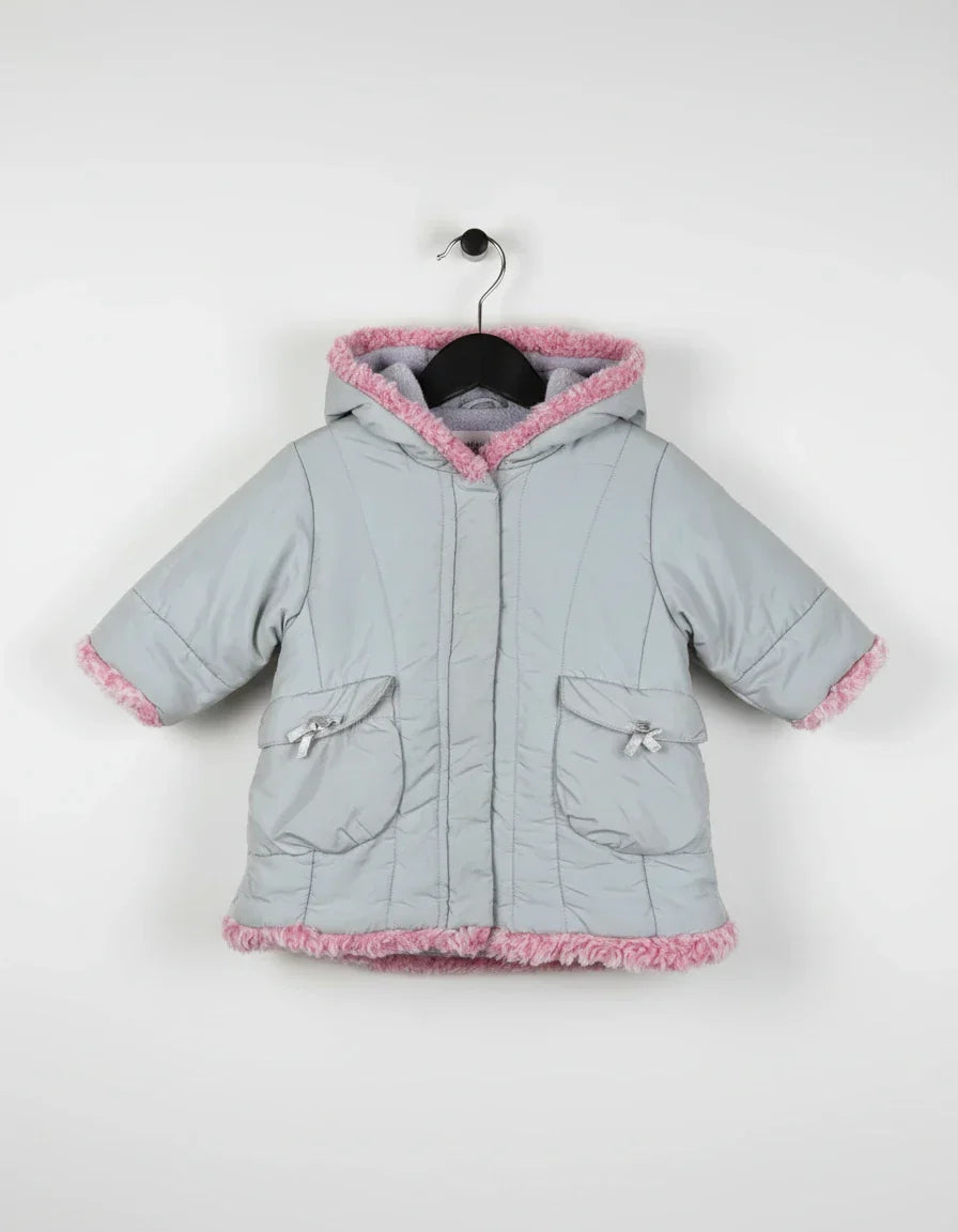 Premium Condition Girls Jackets | Preloved Unknown | OffWhite Polyester | Thrift Shop for Girls Karachi Pakistan | OTS
