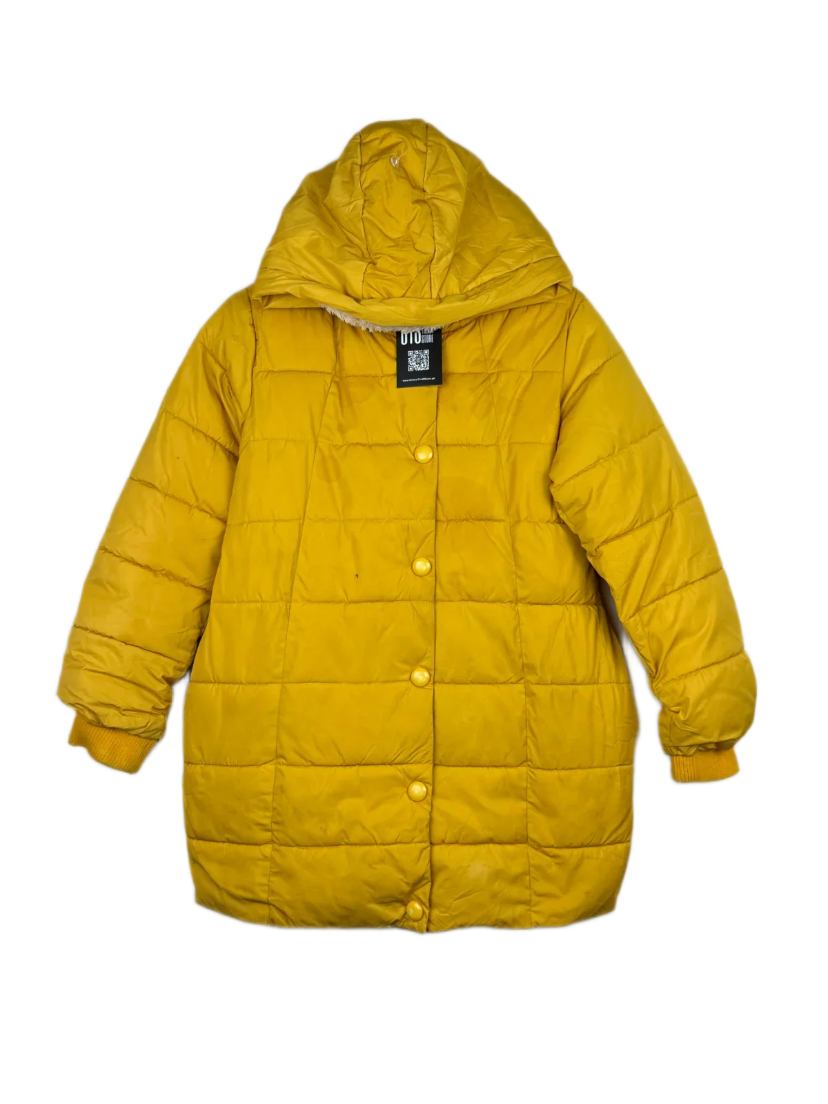 Preloved Excellent Girls Jackets by Unknow, Yellow Polyester for Girls - OTS Thrift Shop Islamabad Pakistan