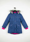 Girls Jackets | YFK | Preloved Branded | Navy Polyester | Excellent | OTS Thrift Store Lahore Pakistan