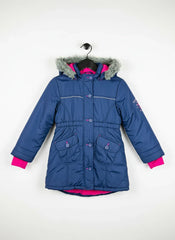 Girls Jackets | YFK | Preloved Branded | Navy Polyester | Excellent | OTS Thrift Store Lahore Pakistan
