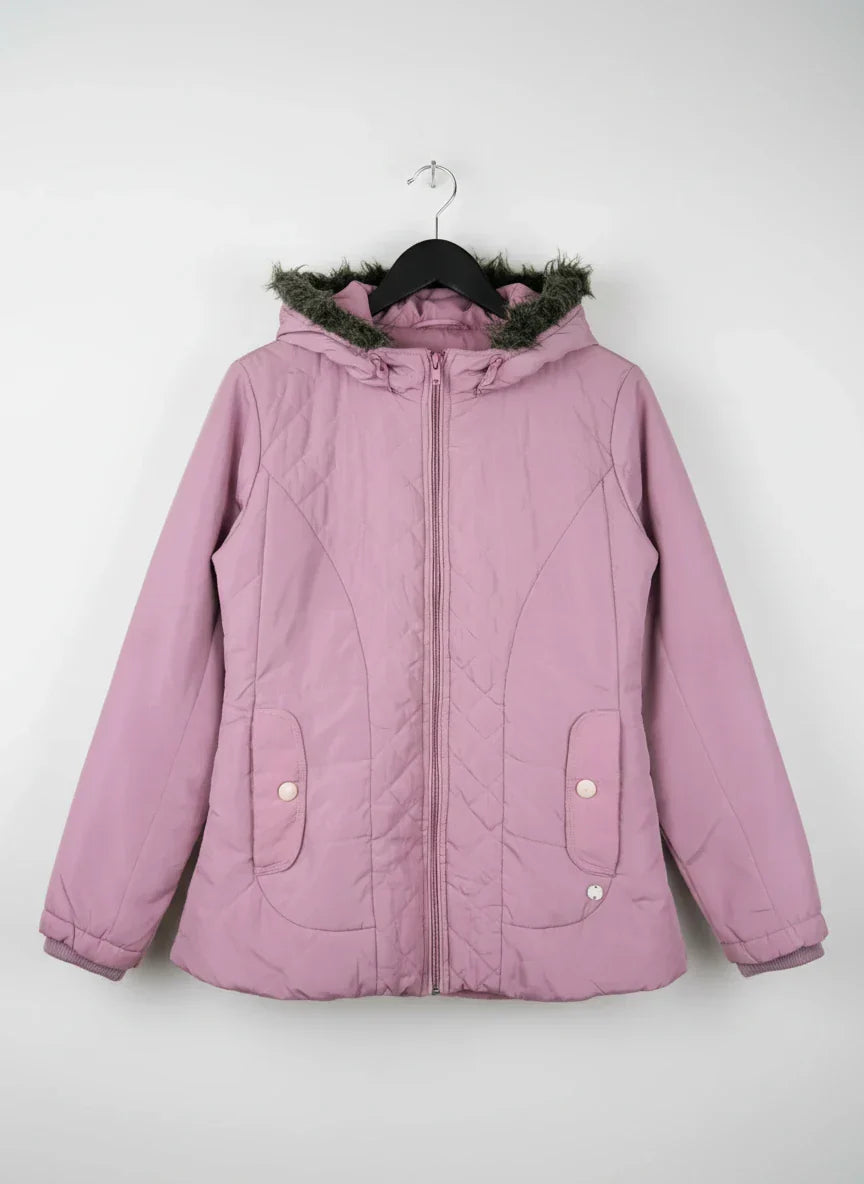 Girls Jackets | Une Veste | Preloved Branded | TeaPink Polyester | Good | OTS Thrift Store Karachi Pakistan
