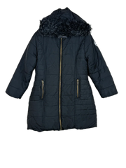 Secondhand Branded Girls Jackets by Next, Black Polyester fabric, premium condition, for Girls - Online Thrift Shop Lahore Pakistan