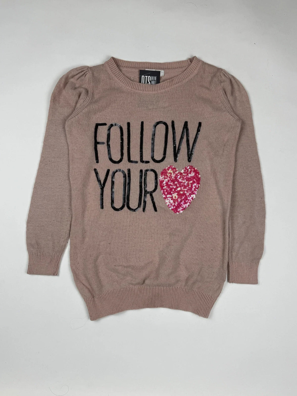 Girls Sweaters | H&M | Preloved Branded | Beige Polyester | Excellent | OTS Thrift Store Peshawar Pakistan