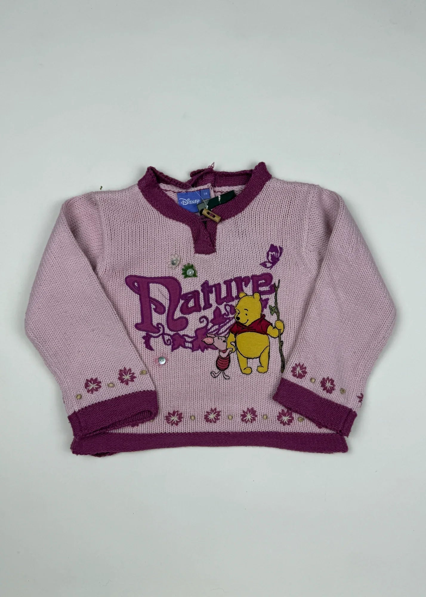 Secondhand Branded Girls Sweaters by Disney, Purple Acrylic fabric, Excellent condition, for Girls - Online Thrift Shop Karachi Pakistan