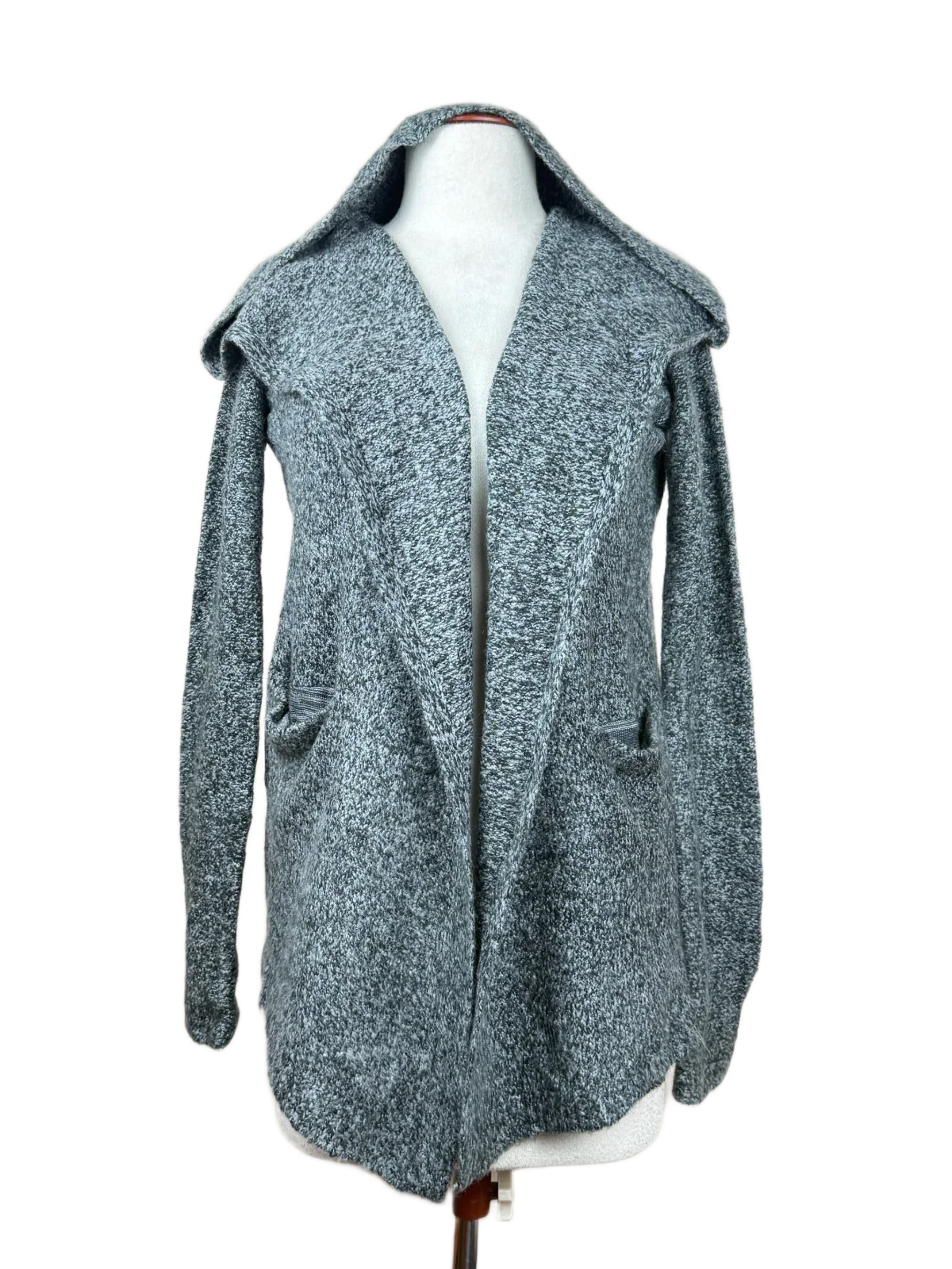 Good Condition Winter Long Cardigans | Preloved Marled | Multi Acrylic | Thrift Shop for Women Lahore Pakistan | OTS
